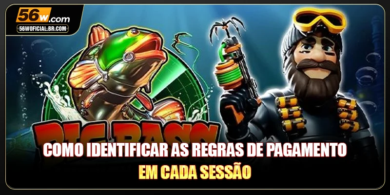 Como identificar as regras de pagamento em cada sessão