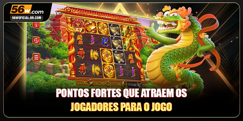Pontos fortes que atraem os jogadores para o jogo
