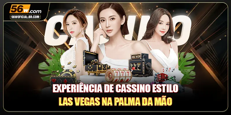 Experiência de cassino estilo Las Vegas na palma da mão